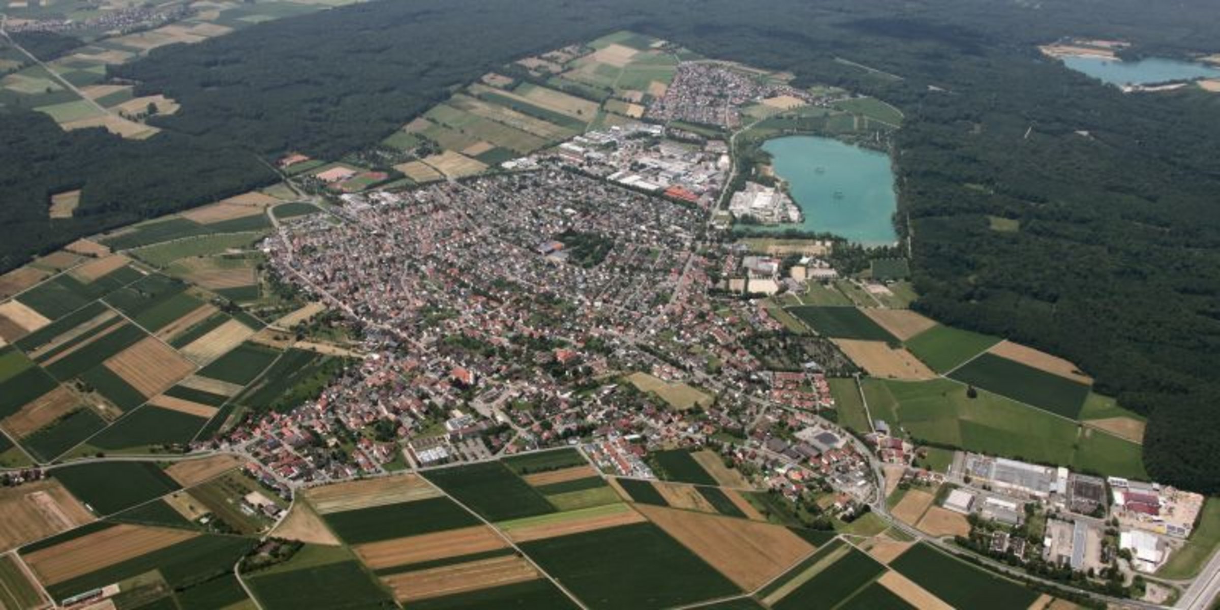 Das Netzgebiet der Gemeindewerke Schutterwald